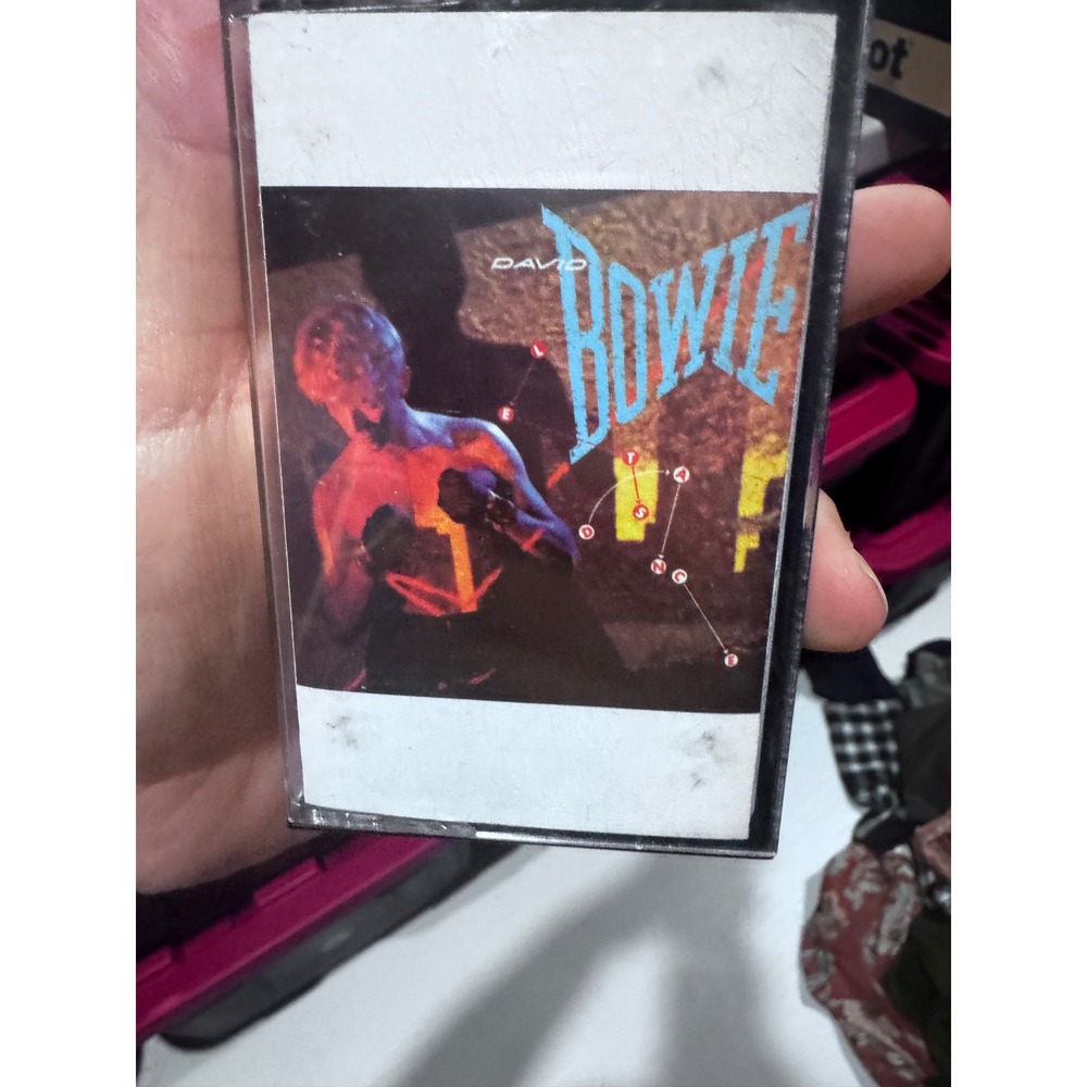 David Bowie Let's Dance Cassette Tape 1983 EMI 4XO-517093 Vintage Pop Rock
